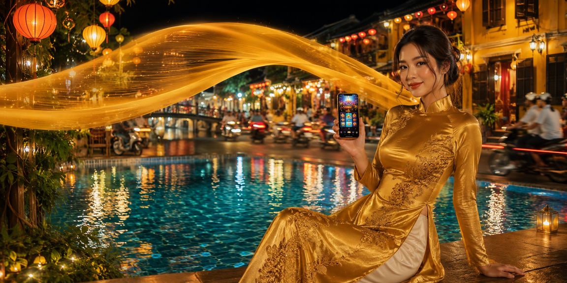 69vn9 casino app Hội An áo dài